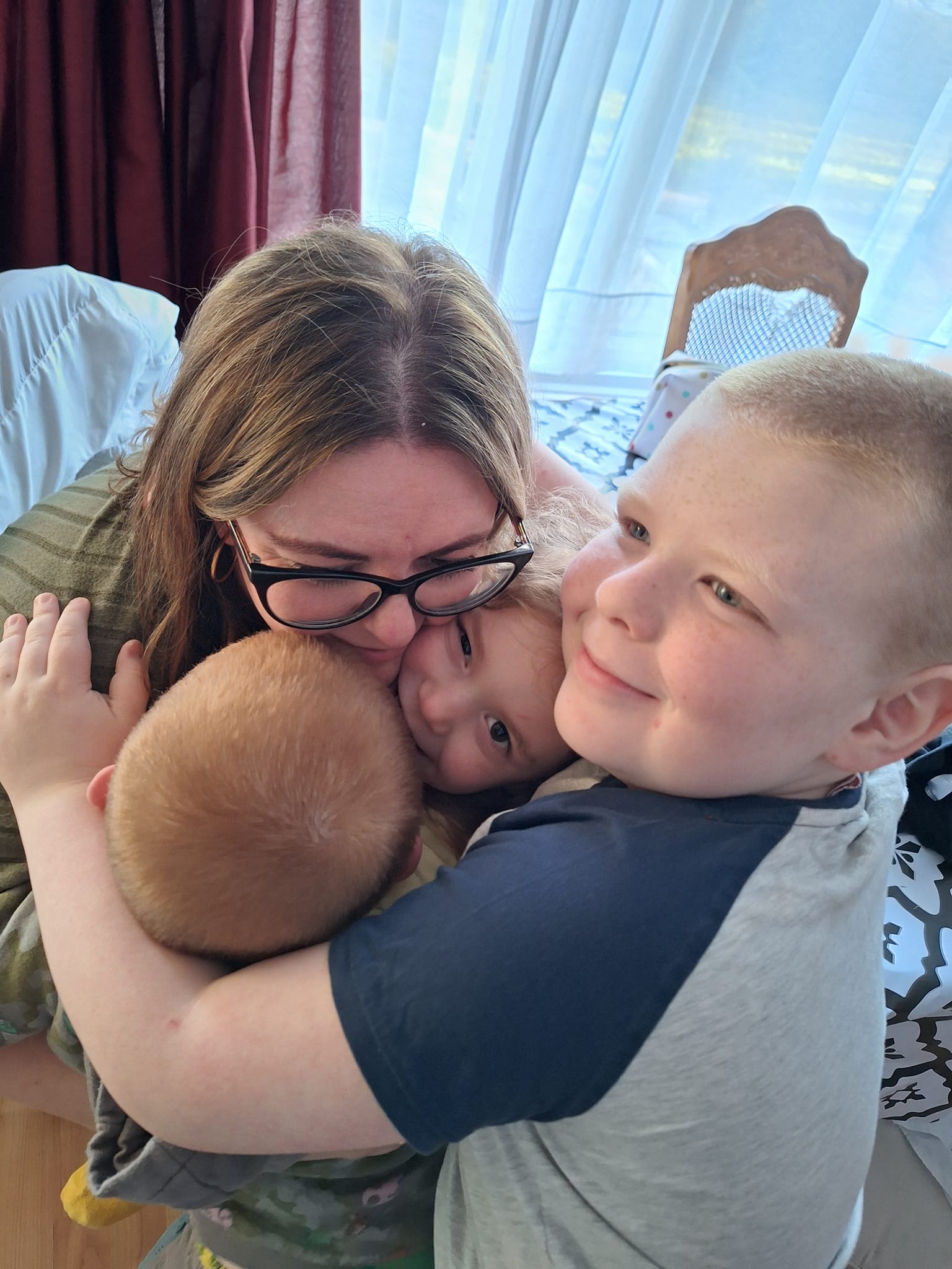 Kristy and her family